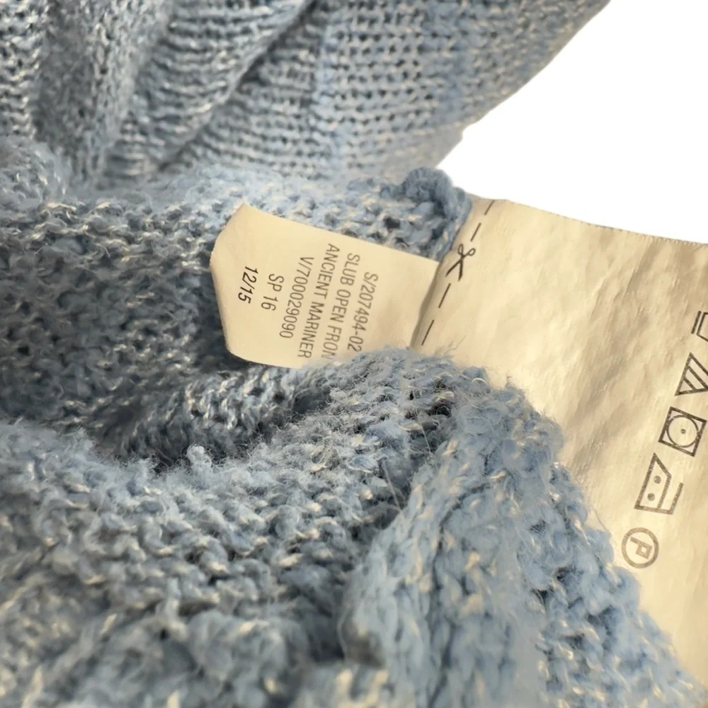 Cotton Knit Sweater Cardigan Shrug Jacket Drape Layering Lagenlook
